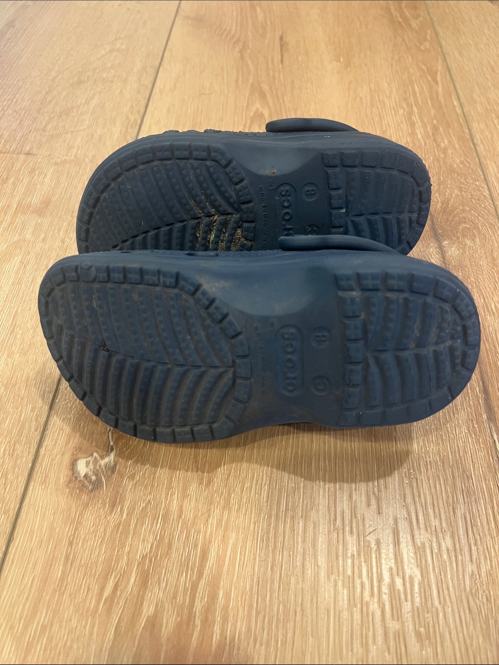 CROCS Kids Classic Clog in Navy Blue - Picture 5 of 5